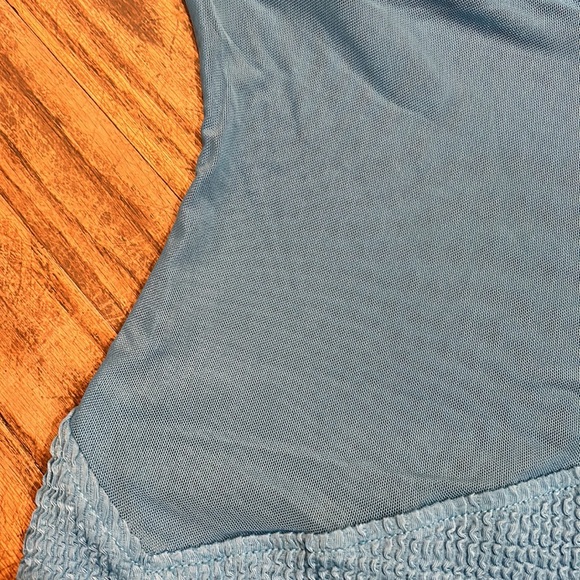 New Pink mini dress in tourquoise - Picture 2 of 4